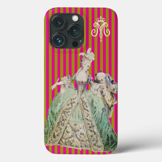 Marie Antoinette – 色の変更 Case-Mate iPhoneケース (裏面)