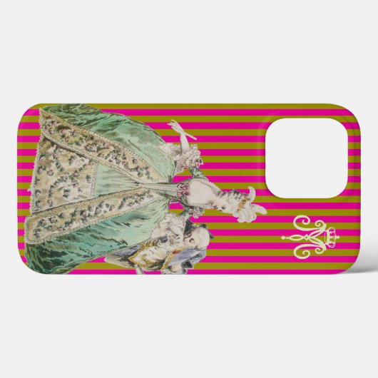Marie Antoinette – 色の変更 Case-Mate iPhoneケース (裏面 (横))