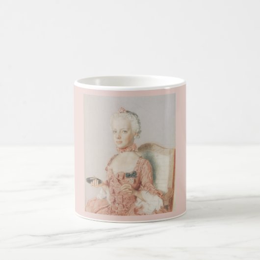 Marie Antoinette Archduchess Maria Antonia Austria コーヒーマグカップ (中央)