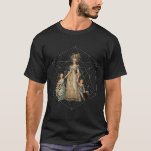 Marie Antoinette Art Geometric (ヴィンテージ) Tシャツ
