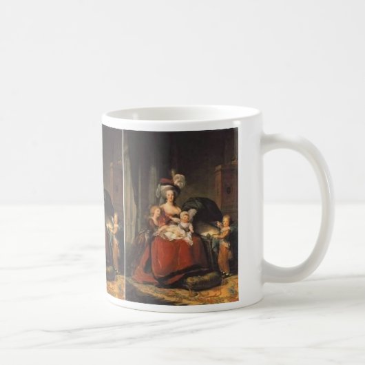 MARIE ANTOINETTE AVEC ENFANTS コーヒーマグカップ (右)