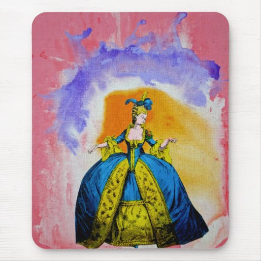 Marie Antoinette by Michael Moffa マウスパッド (正面)