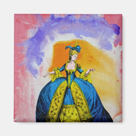 Marie Antoinette by Michael Moffa マグネット (正面)