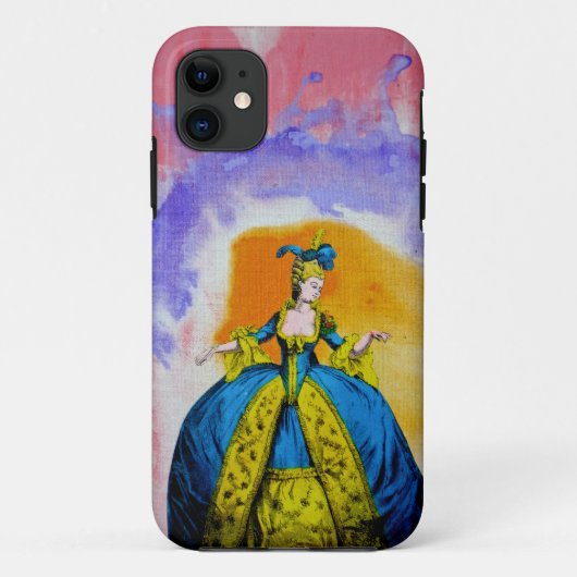 Marie Antoinette by Michael Moffa Case-Mate iPhoneケース (裏面)