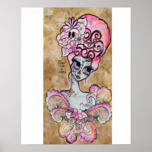 Marie Antoinette, Dia de los Muertos Poster ポスター (正面)