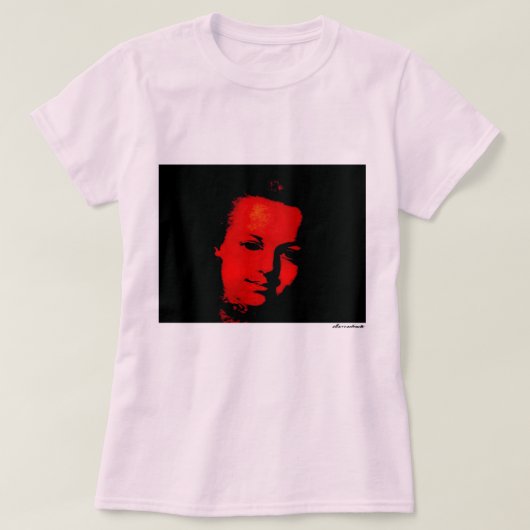 Marie Antoinette Fotografie artphoto photography Tシャツ (デザイン正面)