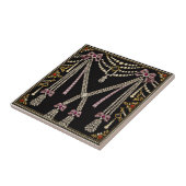 Marie Antoinette French Inspired Design Bejewelled タイル (側面)