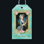 Marie Antoinette French Paris blue portrait ギフトタグ<br><div class="desc">Marie Antoinette French Paris blue portrait  tagギフトタグ</div>