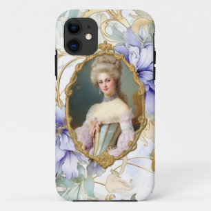 Marie Antoinette,French,Paris,lavender iPhone 11 ケース