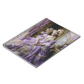 Marie Antoinette,French,Paris,portrait,lavender ノートブック (左側)