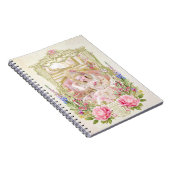 Marie Antoinette,French,Paris,portrait,roses メモ帳 ノートブック (右側)