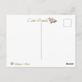 Marie Antoinette,French,Paris,rose,pink ポストカード (裏面)