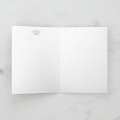 Marie Antoinette French Paris rose portrait カード (内部)