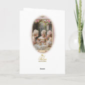 Marie Antoinette,French,Paris,tea,cake,rose 招待状 (裏面)