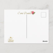 Marie Antoinette,French,Paris,tea,cake,roses ポストカー ポストカード (裏面)