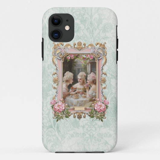 Marie Antoinette,French,Paris,tea,cakes,スマホケース Case-Mate iPhoneケース (裏面)