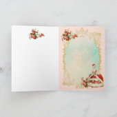 Marie Antoinette  Greeting Card Christmas Rose シーズンカード (内部)