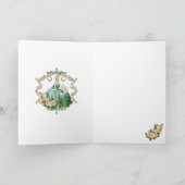 Marie Antoinette  Greeting Card Emerald garden カード (内部)