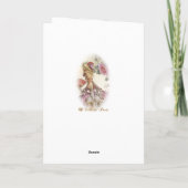 Marie Antoinette Greeting Card Rose Bloom カード (裏面)