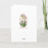 Marie Antoinette  Greeting Card Rose Bouquet カード (裏面)