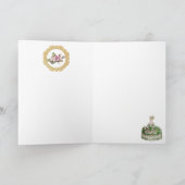 Marie Antoinette  Greeting Card Rose Bouquet カード (内部)