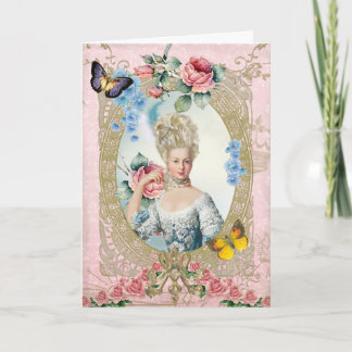 Marie Antoinette  Greeting Card Rose of Versailles カード
