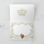 Marie Antoinette  Greeting Card White Christmas シーズンカード (内部)
