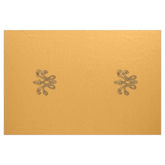 Marie Antoinette initial monogram upholstery panel ファブリック (ヤード)
