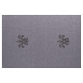 Marie Antoinette initial monogram upholstery panel ファブリック (ヤード)