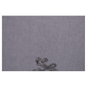 Marie Antoinette initial monogram upholstery panel ファブリック (ファットクウォーター)
