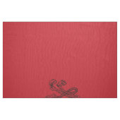 Marie Antoinette initial monogram upholstery panel ファブリック (ファットクウォーター)