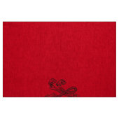 Marie Antoinette initial monogram upholstery panel ファブリック (ファットクウォーター)