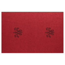 Marie Antoinette initial monogram upholstery panel ファブリック