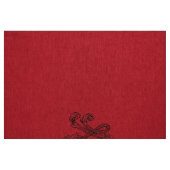 Marie Antoinette initial monogram upholstery panel ファブリック (ファットクウォーター)