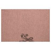 Marie Antoinette initial monogram upholstery panel ファブリック (ファットクウォーター)