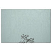 Marie Antoinette initial monogram upholstery panel ファブリック (ファットクウォーター)
