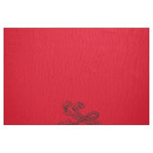Marie Antoinette initial monogram upholstery panel ファブリック (ファットクウォーター)