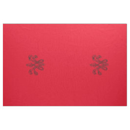 Marie Antoinette initial monogram upholstery panel ファブリック
