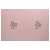 Marie Antoinette initial monogram upholstery panel ファブリック (ヤード)