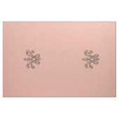 Marie Antoinette initial monogram upholstery panel ファブリック (ヤード)