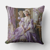 Marie Antoinette Lavender Queen pillow クッション (正面)