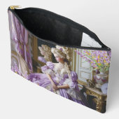Marie Antoinette lavender Queen pouch (L) アクセサリーポーチ (見開き)