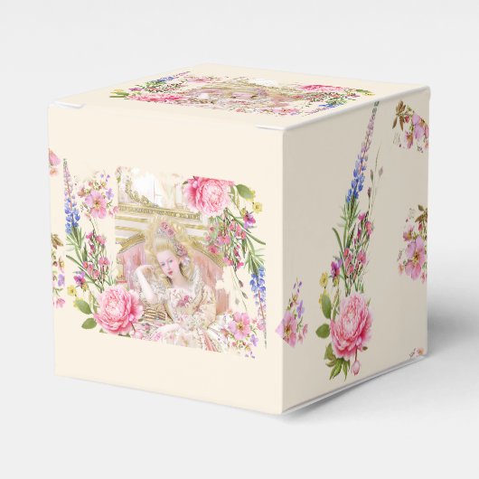 Marie Antoinette let them eat cake フェイバーボックス (正面サイド)