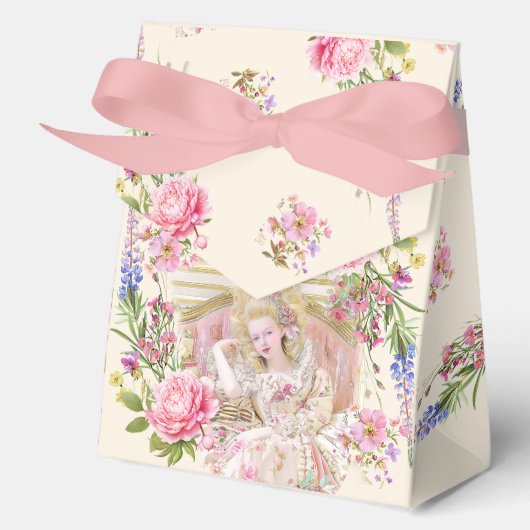 Marie Antoinette let them eat cake box フェイバーボックス (正面)