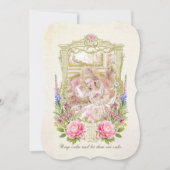 Marie Antoinette let them eat cake invitation 招待状 (正面)