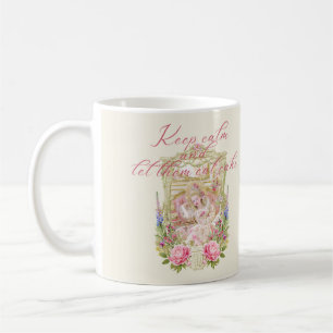 Marie Antoinette let them eat cake Mug コーヒーマグカップ
