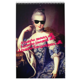 Marie Antoinette – Madame de Pompadour Quotes カレンダー