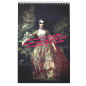 Marie Antoinette – Madame de Pompadour Quotes カレンダー (2月 2026)
