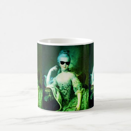 ♥ Marie-Antoinette Marie Antoinette crazy Kitsch ♥ コーヒーマグカップ (中央)