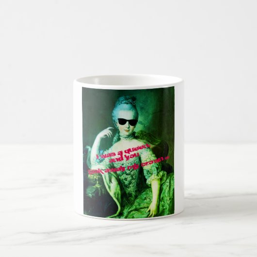 ♥ Marie-Antoinette Marie Antoinette crazy Kitsch ♥ コーヒーマグカップ (中央)